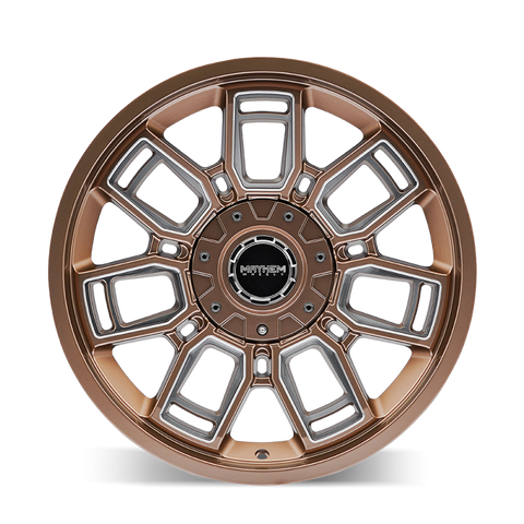 Mayhem 8118 Ordinance 20x9 / 5x127/139.7 BP / 87.1mm Hub Matte Bronze Wheel w/ Milled Spokes - 8118-2952MZ