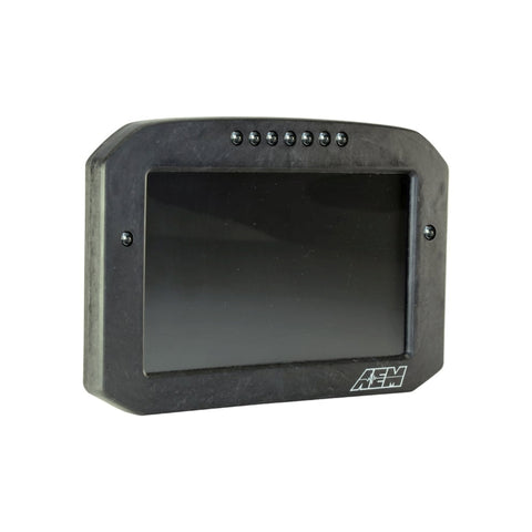 AEM CD-7G Carbon Flush Digital Dash Display w/ Internal 20Hz GPS & Antenna - 30-5702F