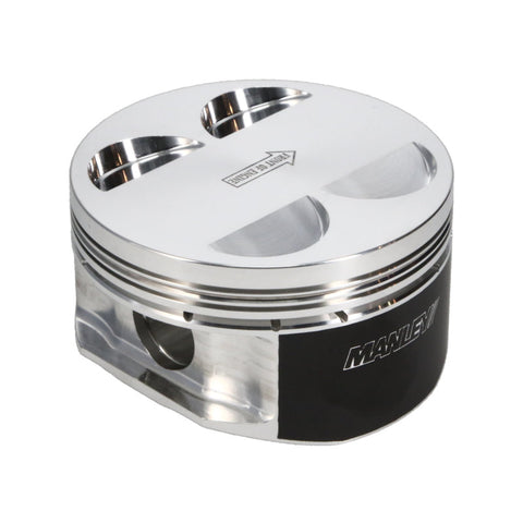 Manley 04+ Subaru WRX STi (EJ257) 75mm DE-STROKED 99.5mm STD Bore 9.8:1 Dish Piston Set with Rings - 621100C-4
