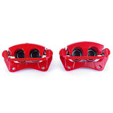 Power Stop 09-15 Honda Pilot Front Red Calipers w/Brackets - Pair - S3826