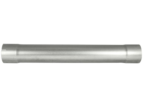 aFe MACHForce XP Exhausts Muffler Delete Aluminized 4 ID In/Out 8 Dia - 49-91003