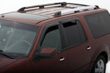 AVS 98-18 Lincoln Navigator Ventvisor Outside Mount Window Deflectors 4pc - Smoke - 94233