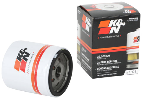 K&N Chevy / Pontiac / GMC / Buick Performance Gold Oil Filter - HP-1001