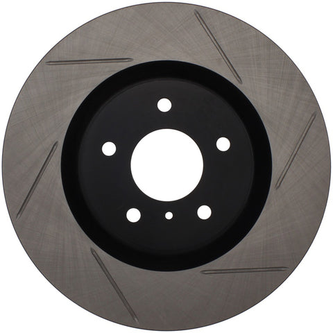 StopTech Power Slot 03-07 350z/ 03-04 G35 w/ Brembo SportStop Slotted Front Left Rotor - 126.42076SL