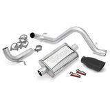 Banks Power 12-15 Jeep 3.6L Wrangler (All) - 2dr Monster Exh Sys - SS Single Exh w/ Black Tip - 51342-B