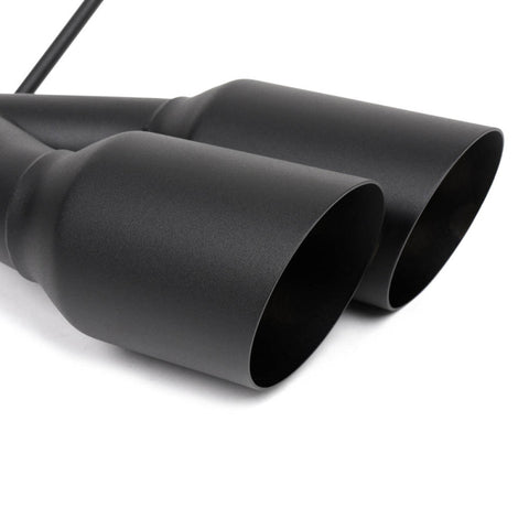 BLOX Racing 2022+ WRX Muffler Delete / Axle Back Single Wall 4in - Matte Black Tips - BXEX-51106-BK