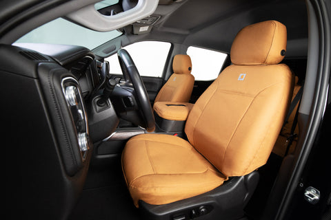 Covercraft 2025+ Chevrolet Suburban/Tahoe/GMC Yukon 1st Row Bucket Seat Cover - Carhartt Brown - GTC4407ABCABN