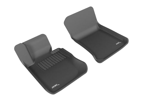 3D MAXpider 2013-2015 BMW X1 E84 Kagu 1st Row Floormat - Black - L1BM01711509