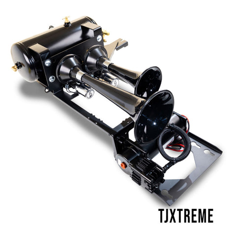 Kleinn 97-06 Jeep Wrangler TJ Onboard Air System w/ Model 220 Horns - TJXTREME