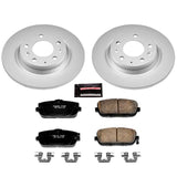 Power Stop 06-15 Mazda MX-5 Miata Rear Z17 Evolution Geomet Coated Brake Kit - CRK2451