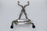 Invidia 2022+ Nissan Z 70mm Gemini Cat Back Exhaust - Rolled TI Tips - HS22N4Z7GM1RTL