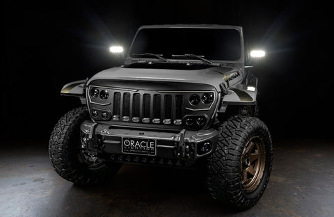 Oracle Lighting LED Off-Road Side Mirrors for Jeep Wrangler JL / Gladiator JT - 5855-001