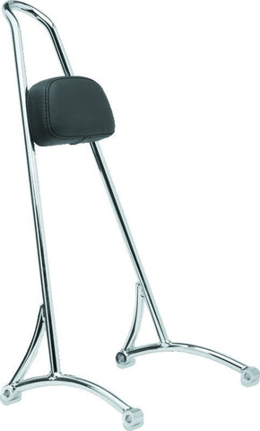 Burly Brand Tall Sissy Bar 20in - Chrome - B13-1503C