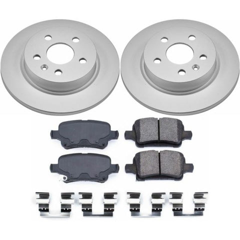 Power Stop 2016 Chevrolet Cruze Rear Z17 Evolution Geomet Coated Brake Kit - CRK7896