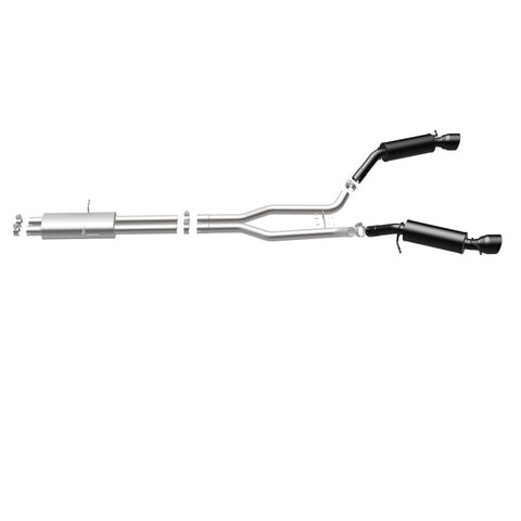 MagnaFlow Cat-Back 15-16 Land Rover Ranger Rover V6 SS 2.5in Dual Split Rear Exit 4.5in Black Tips - 19123