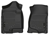 Husky Liners 07-14 Cadillac Escalade ESV/EXT Weatherbeater Black Front Floor Liners - 18201