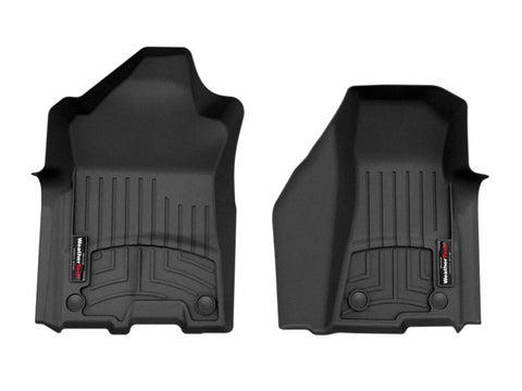 WeatherTech 25-26 RAM Truck Crew Cab w/Vinyl Floors Front FloorLiner - Black - 4419621V