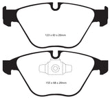 EBC 13+ BMW X1 2.0 Turbo (28i) Yellowstuff Front Brake Pads - DP41512R