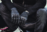 Speed and Strength Rust and Redemption Leather Gloves Black - Small - 878616