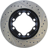 StopTech Slotted & Drilled Sport Brake Rotor - 127.66026R