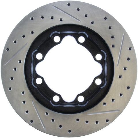 StopTech Slotted & Drilled Sport Brake Rotor - 127.66026R