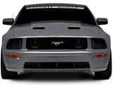 Raxiom 05-09 Ford Mustang w/ Halogen LED Halo Prjctr Headlights-Blk Hsng(Smoked Lens Exclude GT500) - 49128