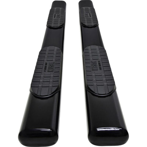Westin 19-21 Chevrolet Silverado Crew Cab PRO TRAXX 6 Oval Nerf Step Bars - Black - 21-64135