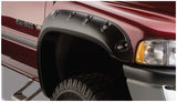 Bushwacker 94-01 Dodge Ram 1500 Fleetside Pocket Style Flares 4pc 78.0/96.0in Bed - Black - 50908-02