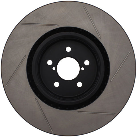 StopTech Power Slot 04 STi Front Right SportStop Slotted Rotor - 126.47019SR