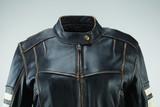 River Road Dame Vintage Leather Jacket Black Womens - Small - 094388