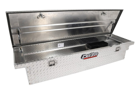 Deezee Universal Tool Box - Red Crossover - Single Lid BT Alum - DZ 8170L