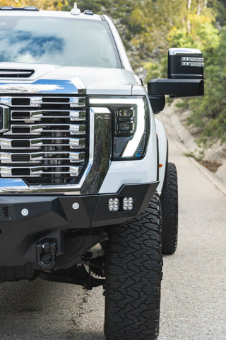 DV8 Offroad 24-26 GMC Sierra 2500/3500 Spec Series Front Bumper w/ Winch - FBGC2-02