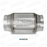 GESI G-Sport 400 CPSI GEN 2 EPA Compliant 3.0in Inlet/Outlet Catalytic Converter-4in x 4in-350-500HP - 50230