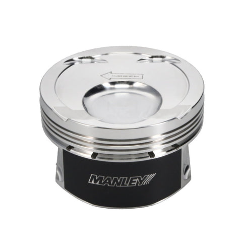 Manley Ford 3.5L Ecoboost 3.642in Bore 1.239in Comp Height -8.5cc Dish Extreme Duty Piston Set - 594800CE-6