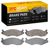 DFC 82-92 Jeep Wrangler Front Semi Metallic Heavy Duty Brake Pads - 1214-0203-00