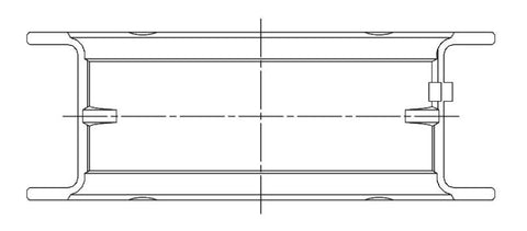 ACL Nissan RB26DETT Standard Size High Performance Main Bearing Set - 7M2428H-STD