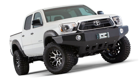 Bushwacker 12-15 Toyota Tacoma Fleetside Pocket Style Flares 4pc 60.3in Bed - Black - 31928-02