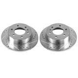 Power Stop 07-09 Dodge Sprinter 2500 Rear Evolution Drilled & Slotted Rotors - Pair - EBR1038XPR