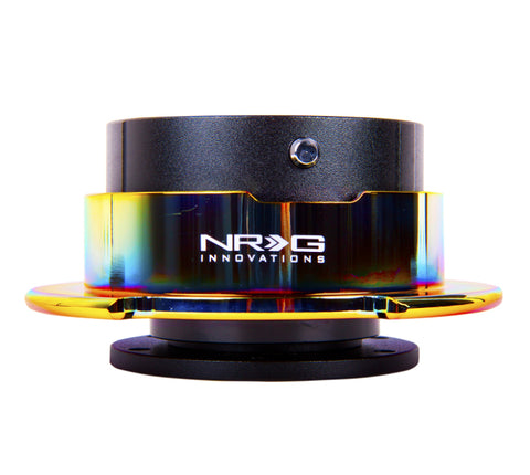 NRG Quick Release Gen 2.5 - Black Body / Neochrome Ring - SRK-250BK/MC