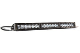 Diode Dynamics 18 In LED Light Bar Single Row Straight Clear Combo Each Stage Series - DD5030