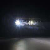 AlphaRex 15-23 Dodge Charger LUXX-Series LED Proj Headlights Black w/Activtn Lgt & Seq.Sig / SB DRL - 880599