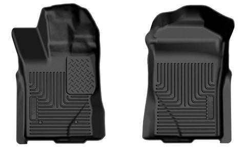 Husky Liners 2024 Ford Ranger Crew Cab X-Act Contour Front Floor Liner - Black - 54111