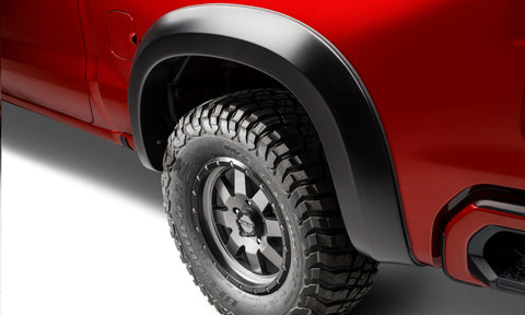 Bushwacker 19-21 Chevrolet Silverado 15 Extend-A-Fender Style Flares 4pc 78.8 Bed  - Black - 40929-02