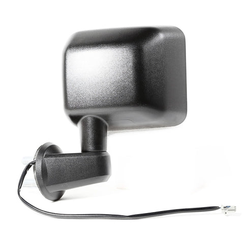 Omix Mirror Power Heated LH Black- 14 Jeep Wrangler - 11002.26