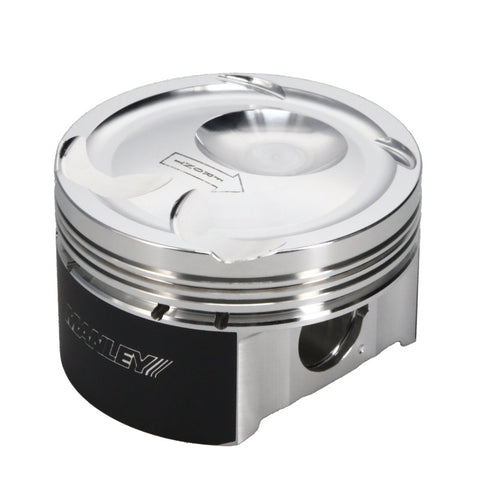 Manley Ford 2.3L EcoBoost 87.5mm STD Size Bore 9.5:1 Dish Piston Set - 637000C-4