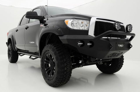 Road Armor 07-13 Toyota Tundra Stealth Front Winch Bumper w/Pre-Runner Guard - Tex Blk - 99034B