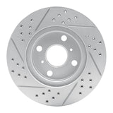 R1 04-06 Scion Xb Front Right Drilled & Slotted Geo-Carbon Rotor - 830-91002R
