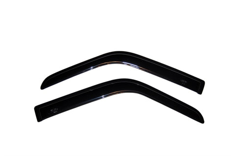 AVS 87-96 Dodge Dakota Ventvisor Outside Mount Window Deflectors 2pc - Smoke - 92315