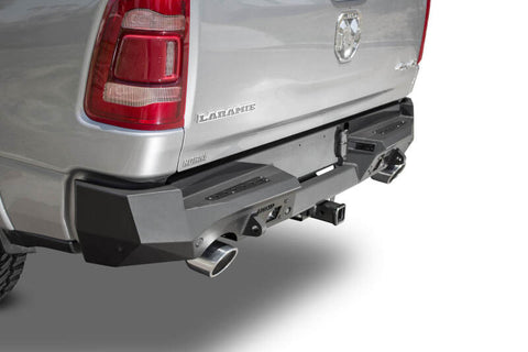 Addictive Desert Designs 2019 Ram 1500 Hammer Stealth Fighter Rear Bumper w/ 6 Sensor Cutouts - R551281280103