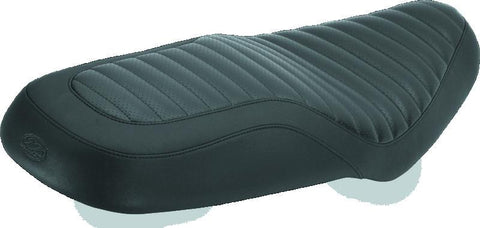 Mustang 01-15 Triumph Bonneville, T100,Scrambler, Thruxton, 2012 SE 1PC Classic Seat - Black - 76828
